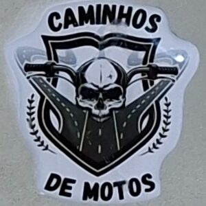 Boton resinado Caminhos de Motos