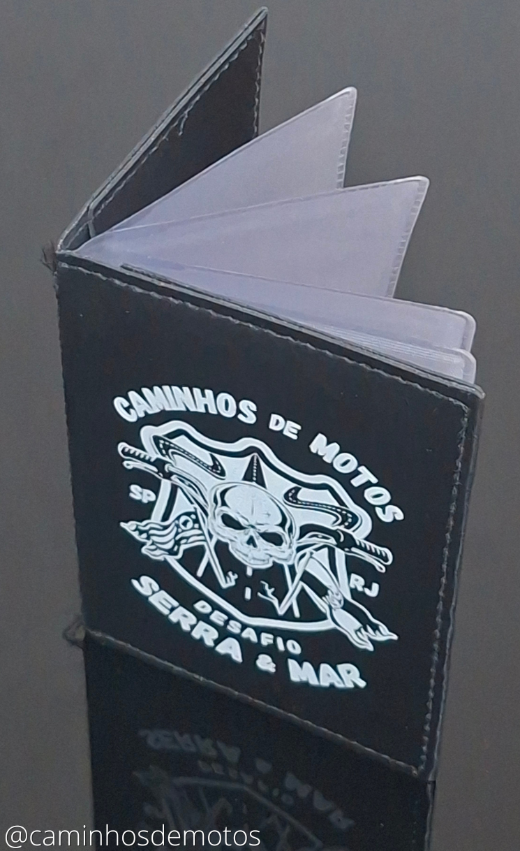 Carteira de documentos do Desafio RJxSP de Serra e Mar